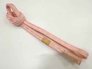 未使用品　正絹　撚り房　手組帯締め